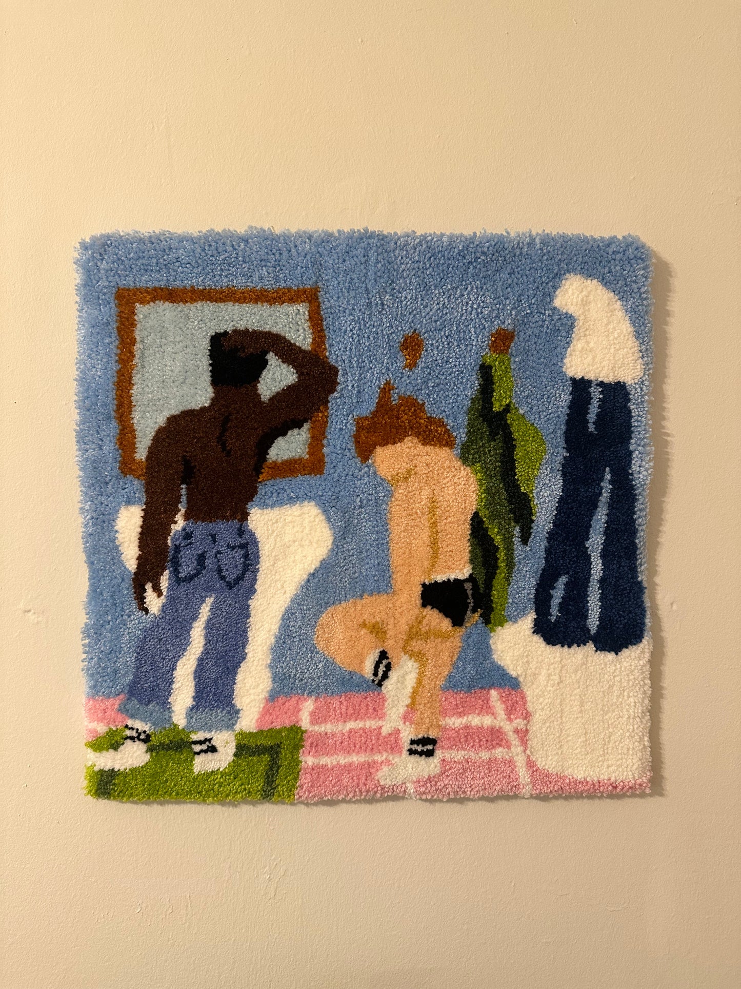 Bathers Wall Rug