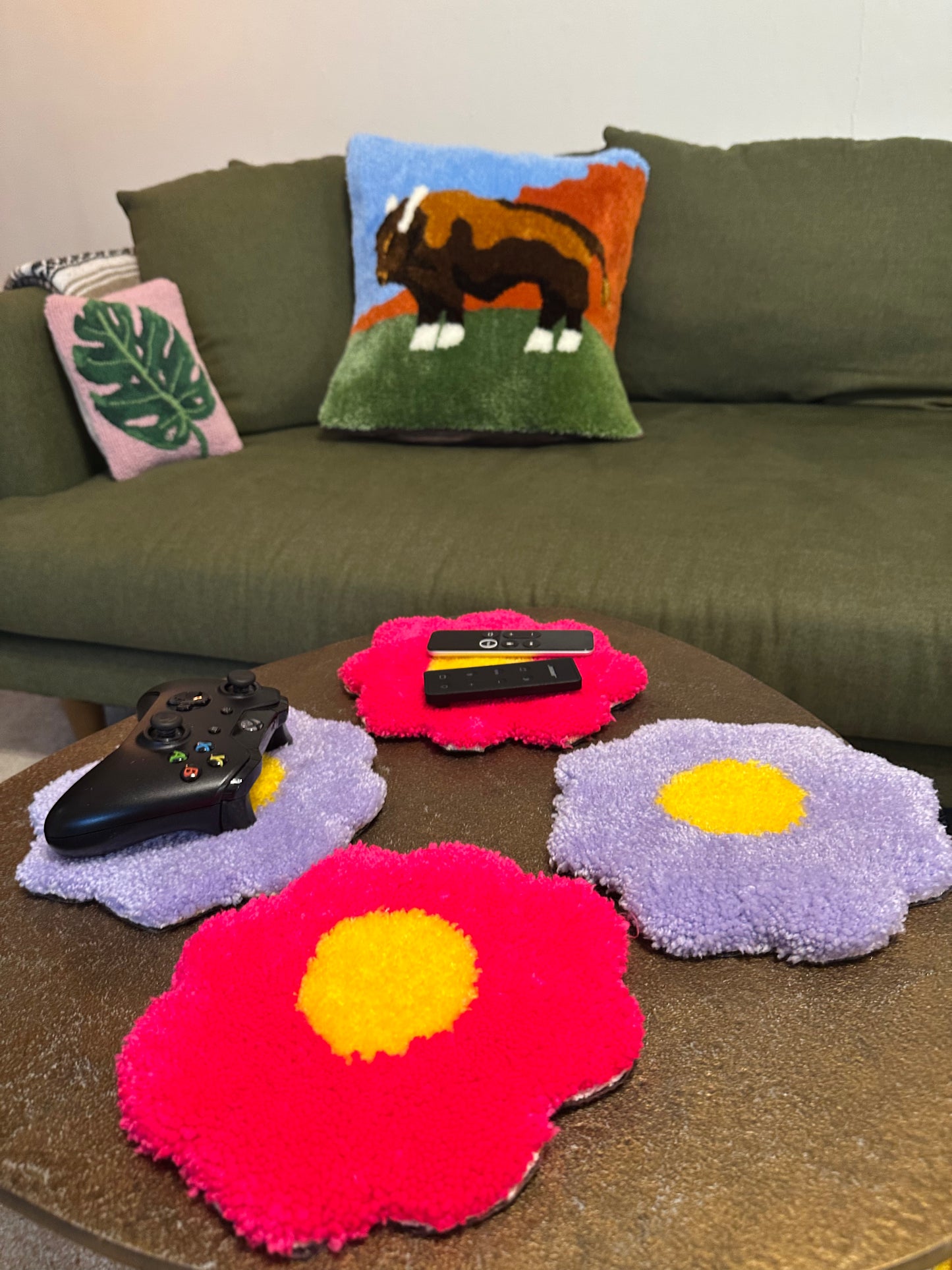 Flower Mug Rugs