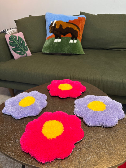 Flower Mug Rugs